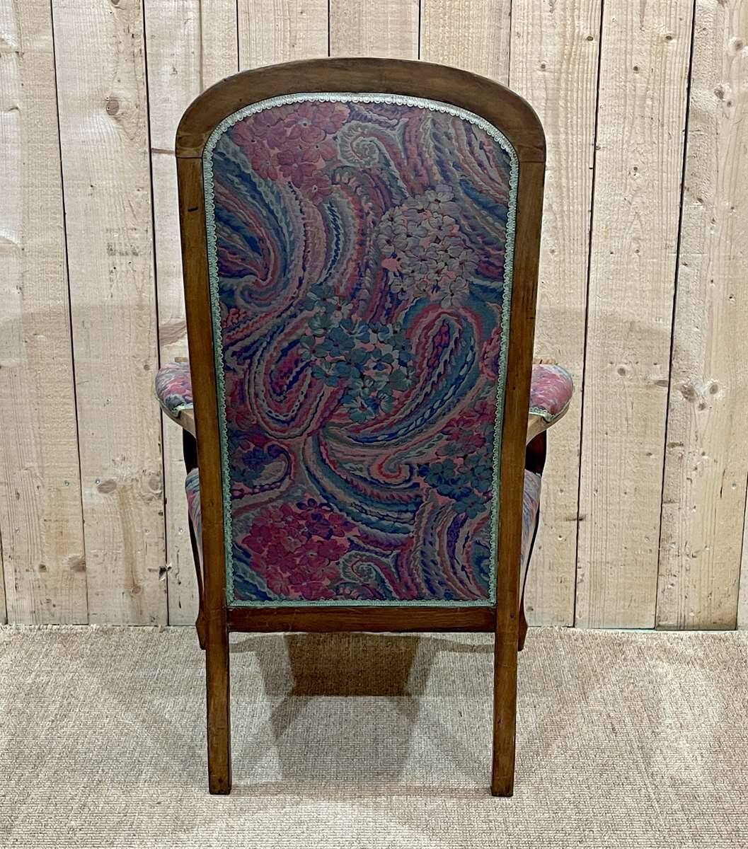1930s Voltaire armchair in walnut