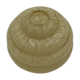 Yellow Clichy glass globe