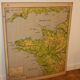 Old school card (large cardboard format) FRANCE DE L'OUEST