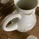 Old teapot Gien faience model Champs