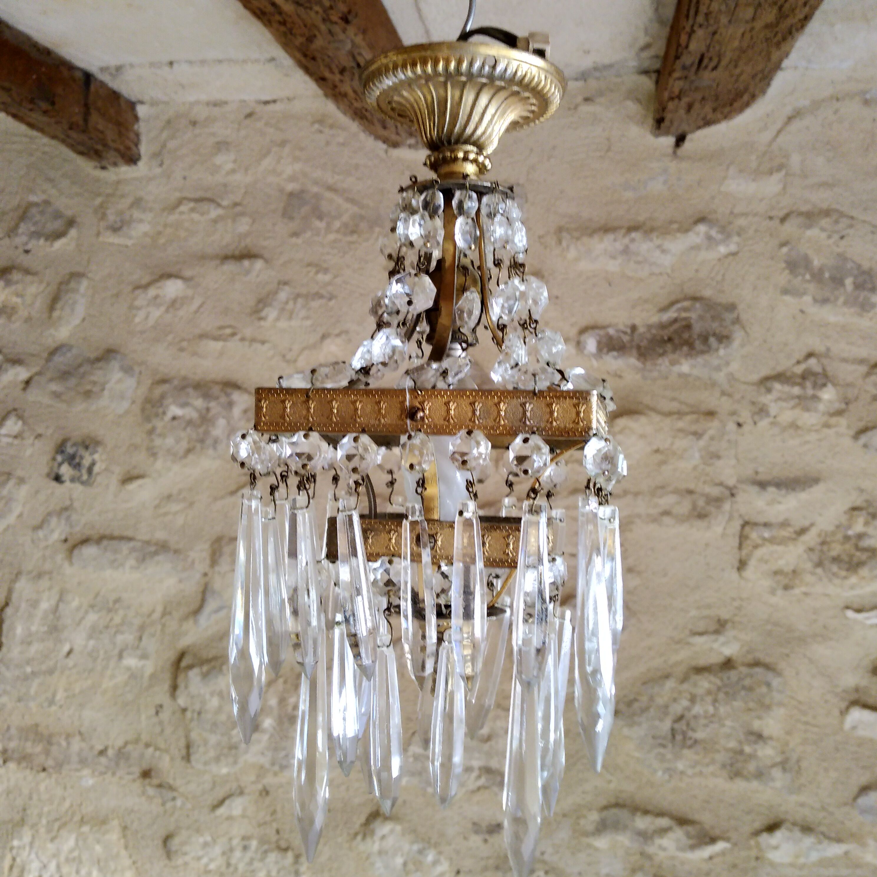 Crystal chandelier XXeme