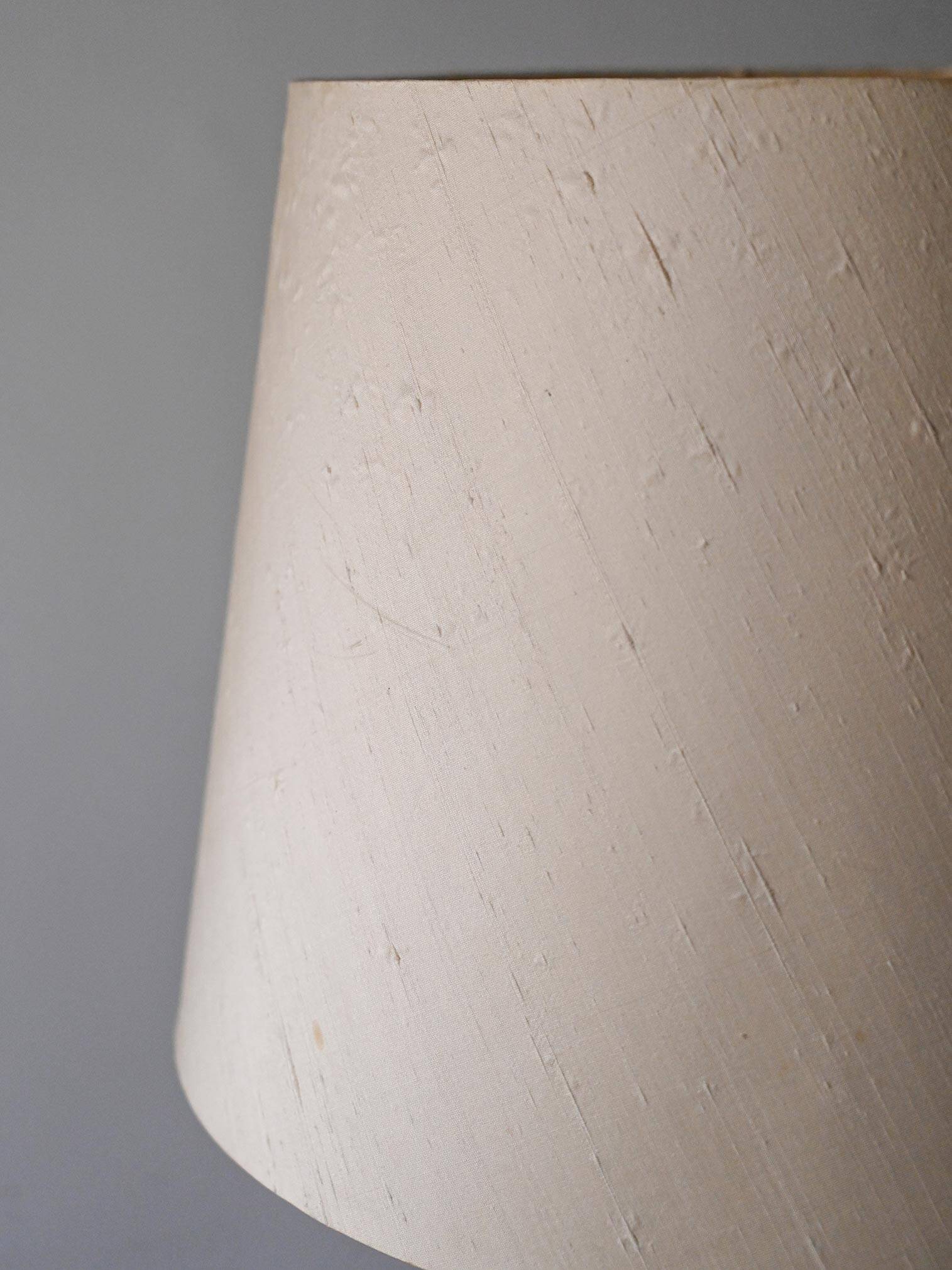 Scandinavian lamp with golden floor lamp