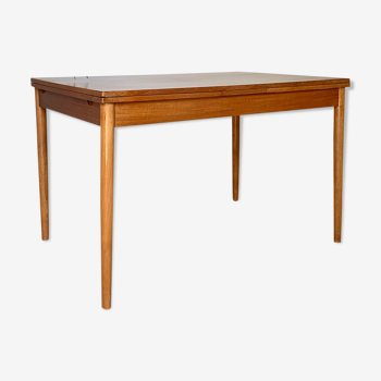 Scandinavian table teak rectangle 120x80