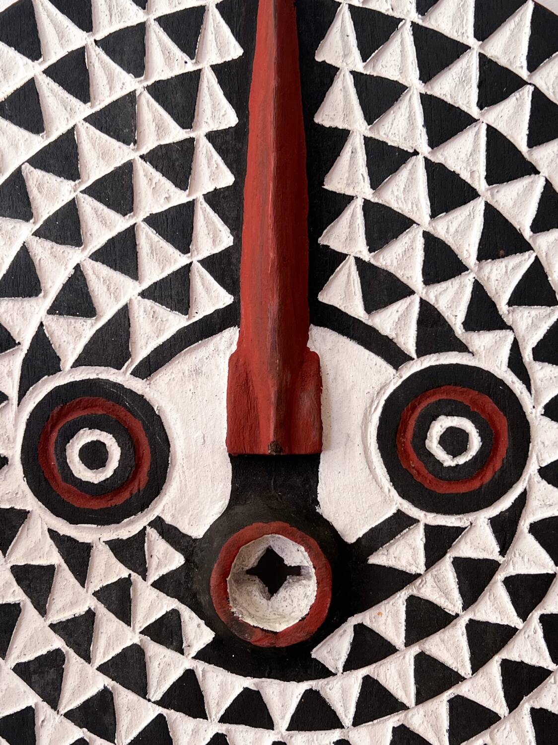 Bobo wooden sun mask (Burkina Faso)
