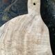 Vintage light wood cutting board