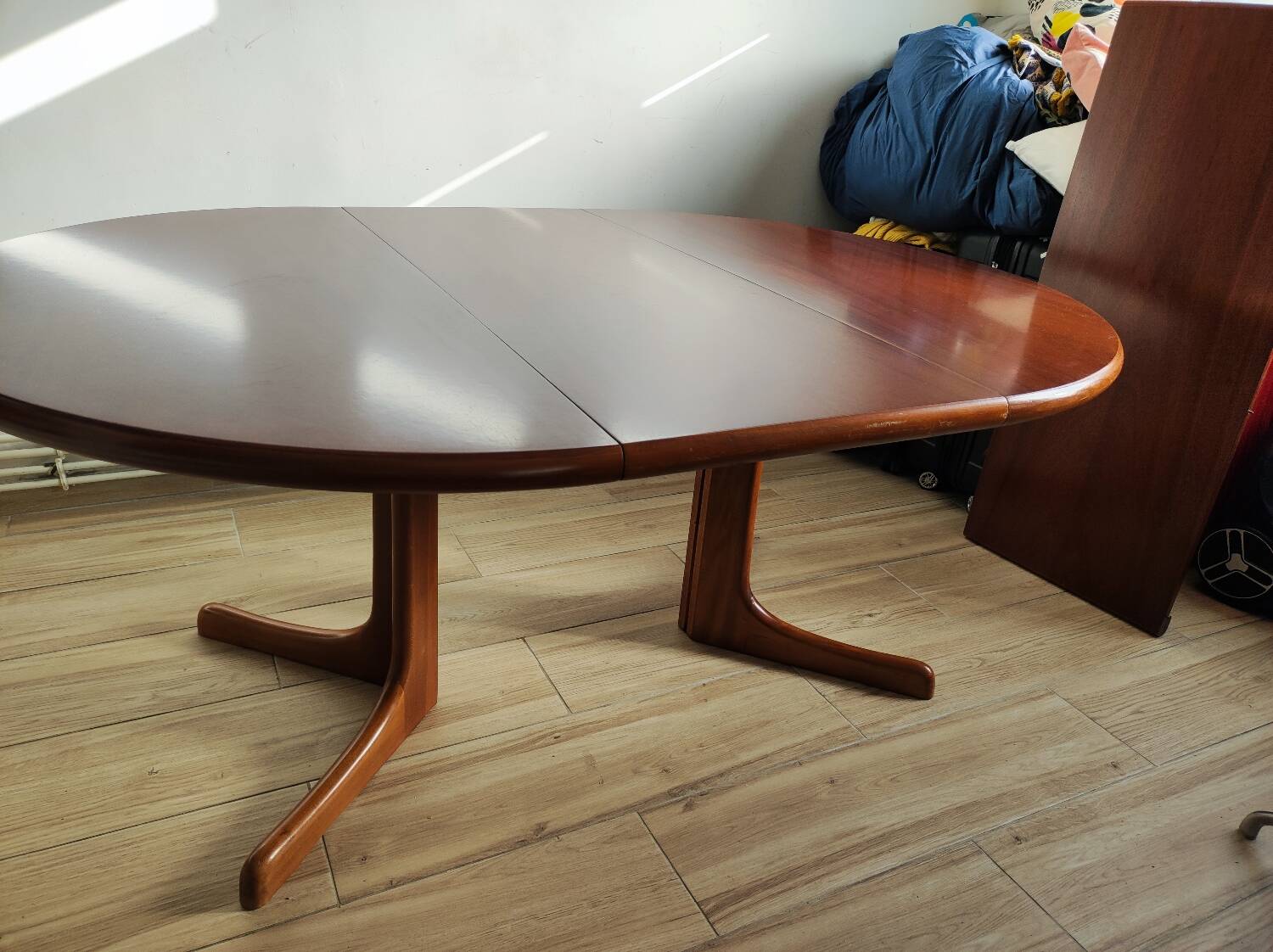 Table scandinave vintage Danemark CJ rosengaarden 60s