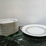 Limoges porcelain dessert service
