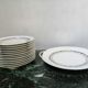 Limoges porcelain dessert service