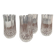 Set of 4 cut crystal glasses | Vintage water or whiskey glasses
