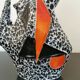 Geometric design vase signed Le Vaucour Vallauris
