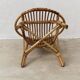 Rattan table and chair for children