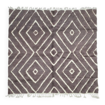 Tapis Contemporain Beni Ouarain - 278 x 257 cm