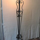 Lampadaire en fer forgé 1950
