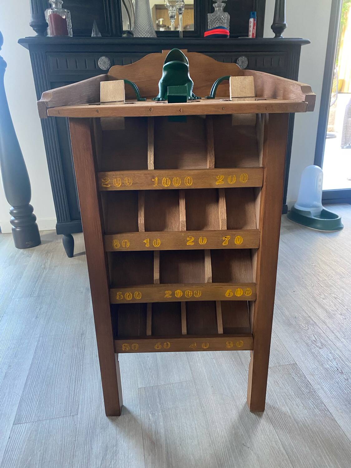 Wooden Game The Frog