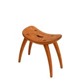 Torsten Claesson stool, pine, suede 1950.