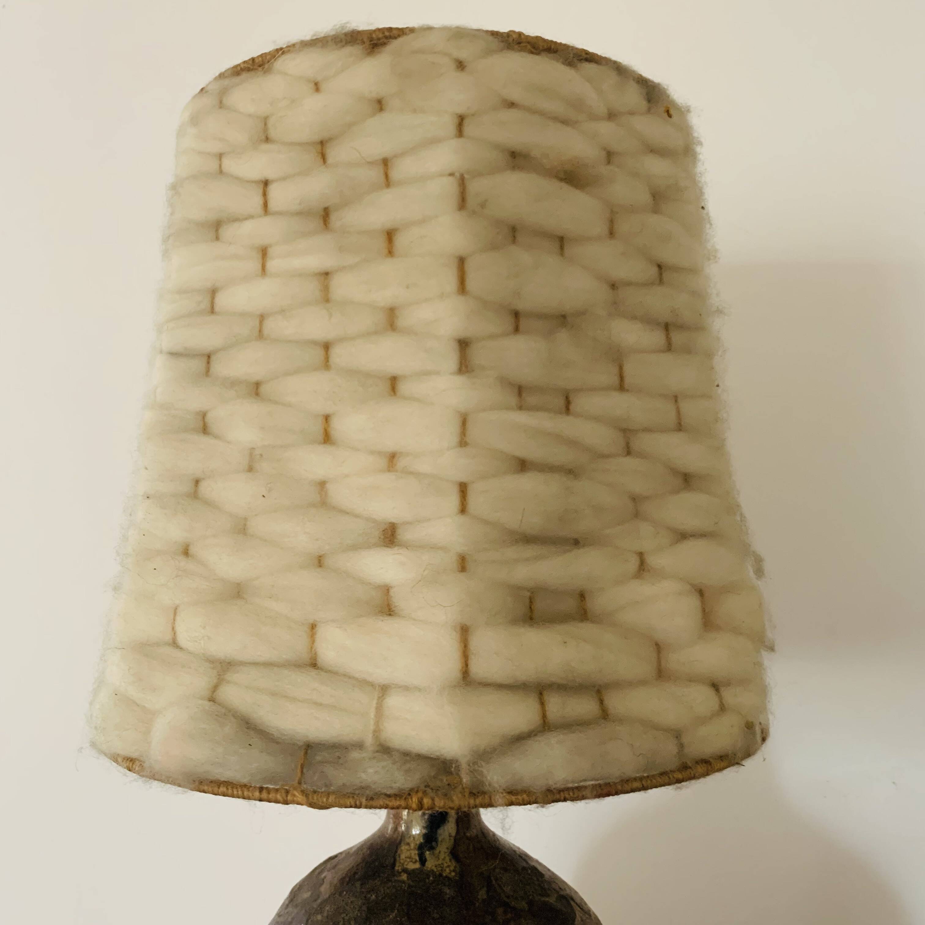 Stoneware lamp