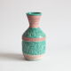 Vase avec pélicans par Fratelli Fianciulacci sgraffito , italie, années 1960
