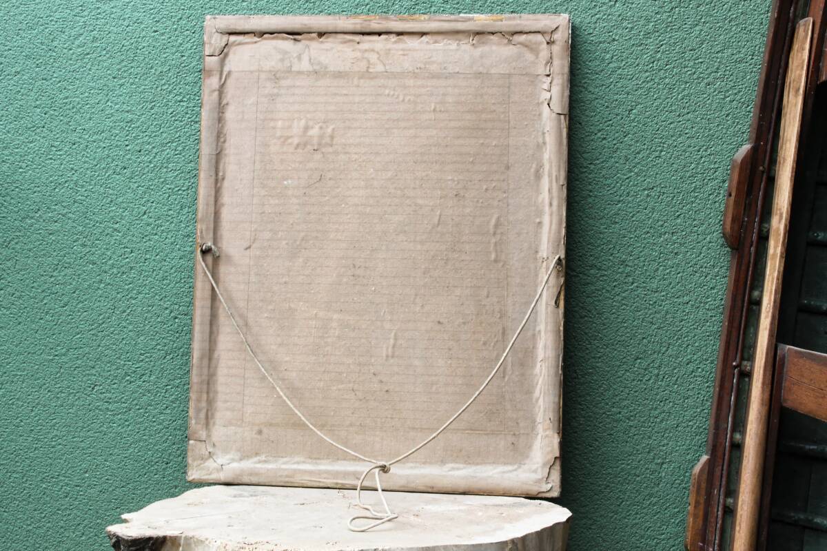 Still life, watercolor bouquet of flowers, signed L. de Bouvry