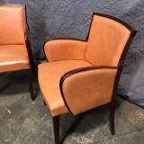 Pair of armchairs from a Dutch hotel