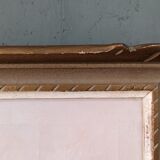 Mid-Century Modern Swedish "Coastal Sunset" Vintage Seascape Oil Painting, Framed