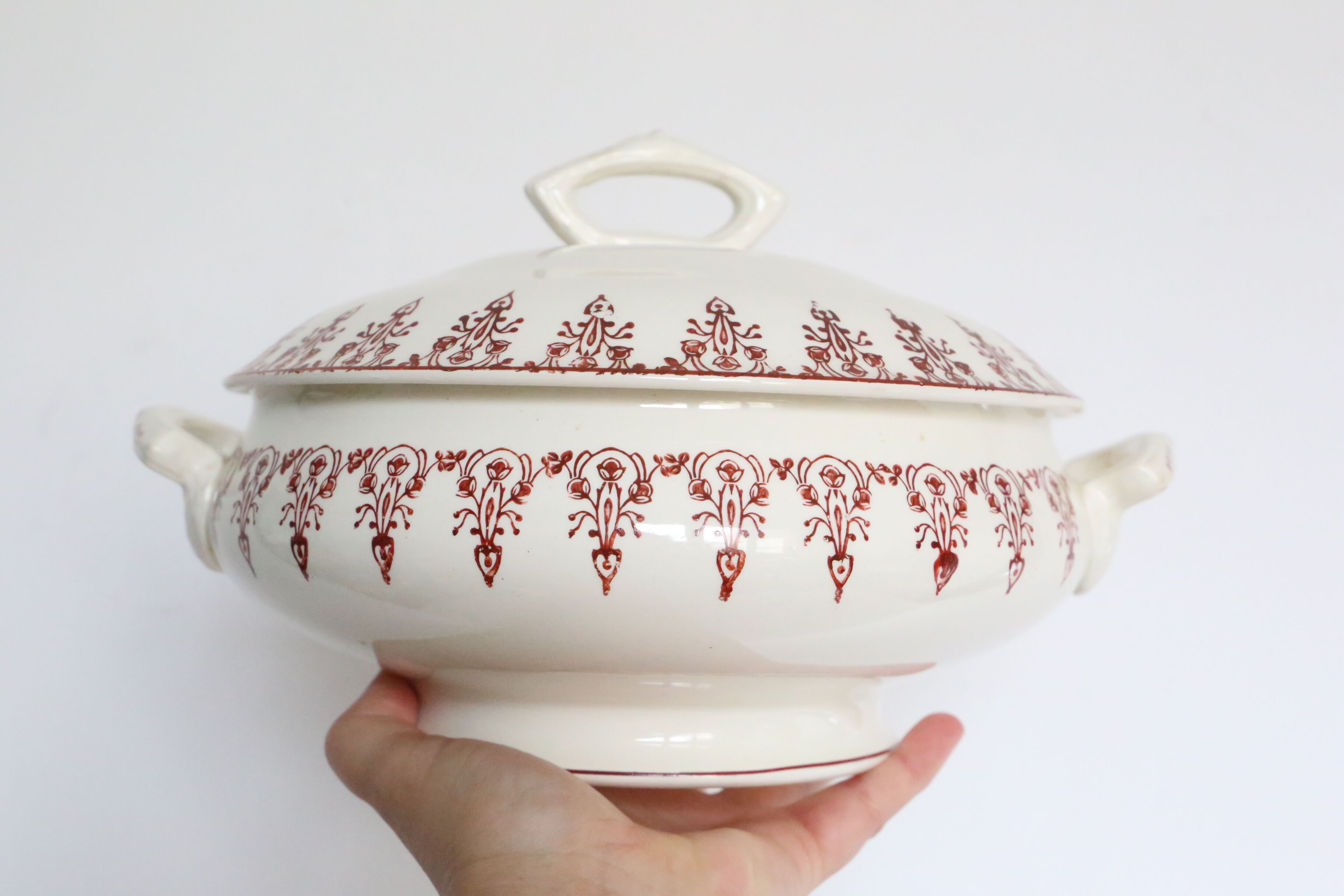 Pretty Red Iron Earth soup