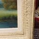 Peinture pastorale huile sur panneau