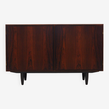 Rosewood cabinet, Danish design, 1970s, manufactured by Omann Jun