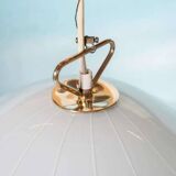 Vintage glass suspension lamp Kalmar Fazzoletto