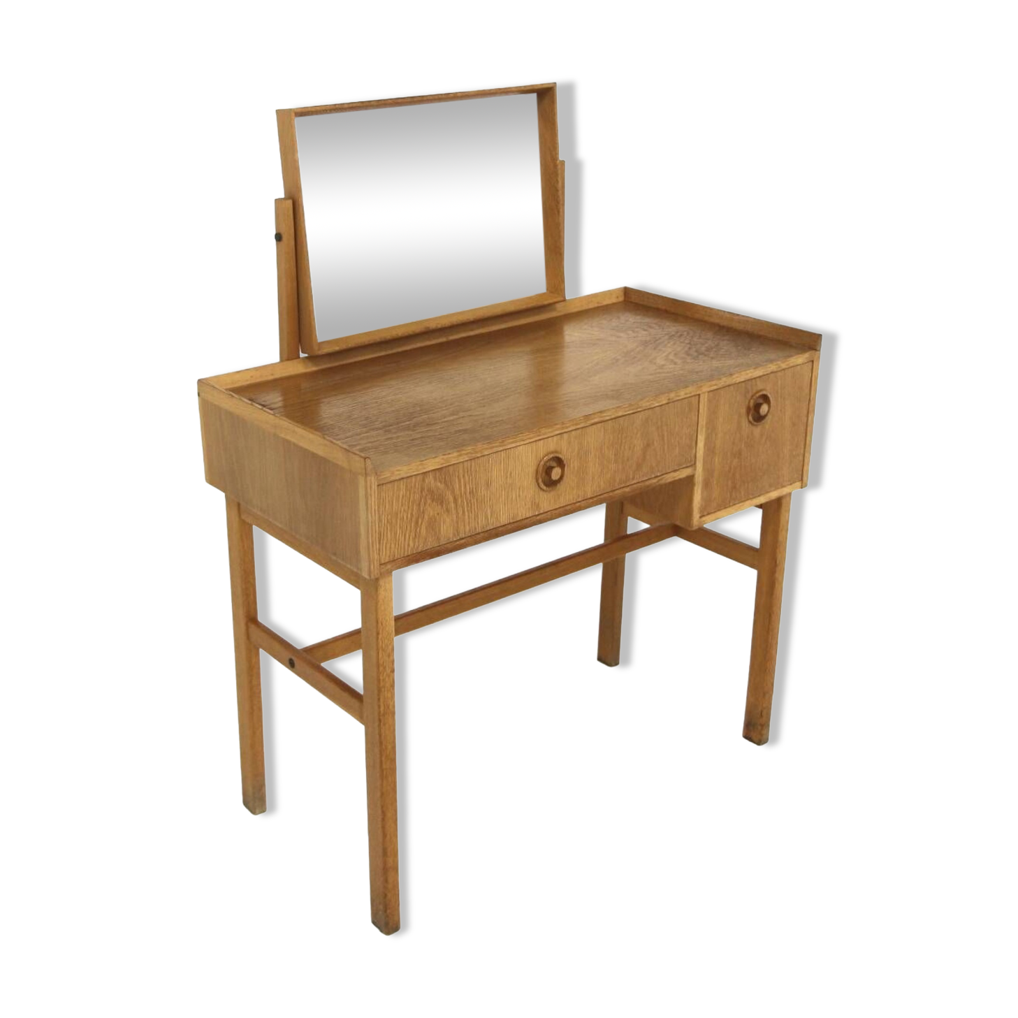 Scandinavian oak dressing table, Sweden, 1960