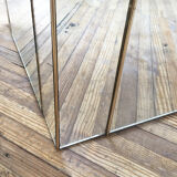 Console coffee table mirror