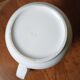 White porcelain milk jug of 1.75 liters