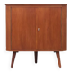 Teak corner buffet, Danish design, 1970s, made in Denmark
