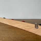 Vintage wall coat rack