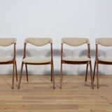 Model Sonja Dining Chairs by Johannes Andersen for Vamo Sonderborg, 1960s, Set of 4