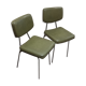 Set de 2 chaises en skai