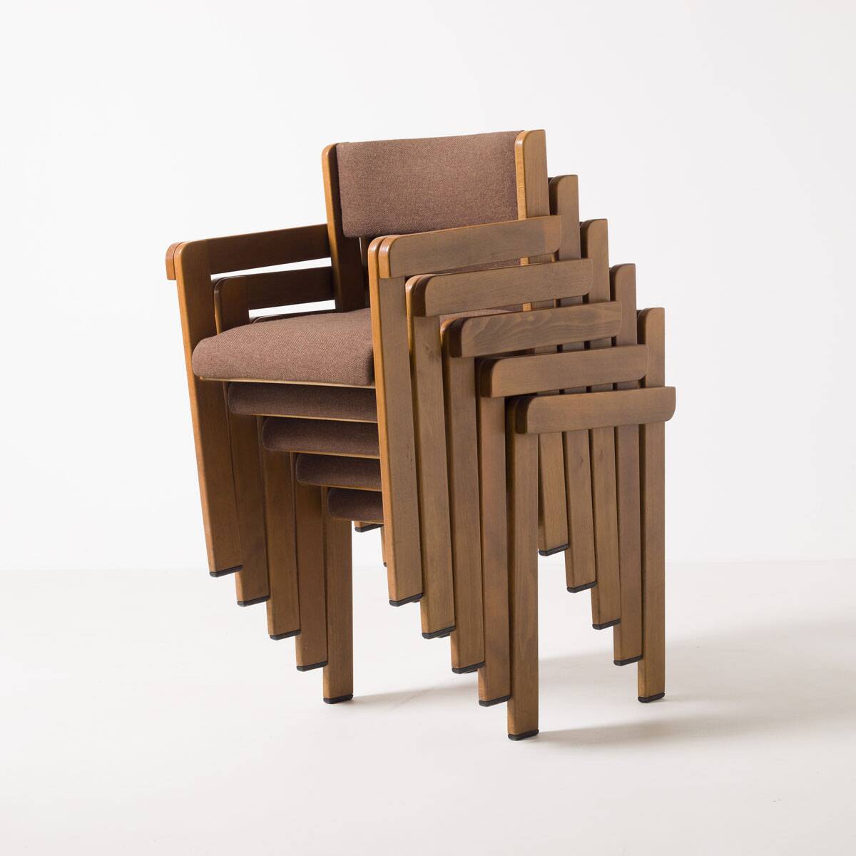 Chaise de salle à manger postmoderne / fauteuil par Wiesner Hager, Autriche, années 1980.