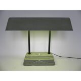 Sevadac Art Deco desk lamp with fluorescent lamp