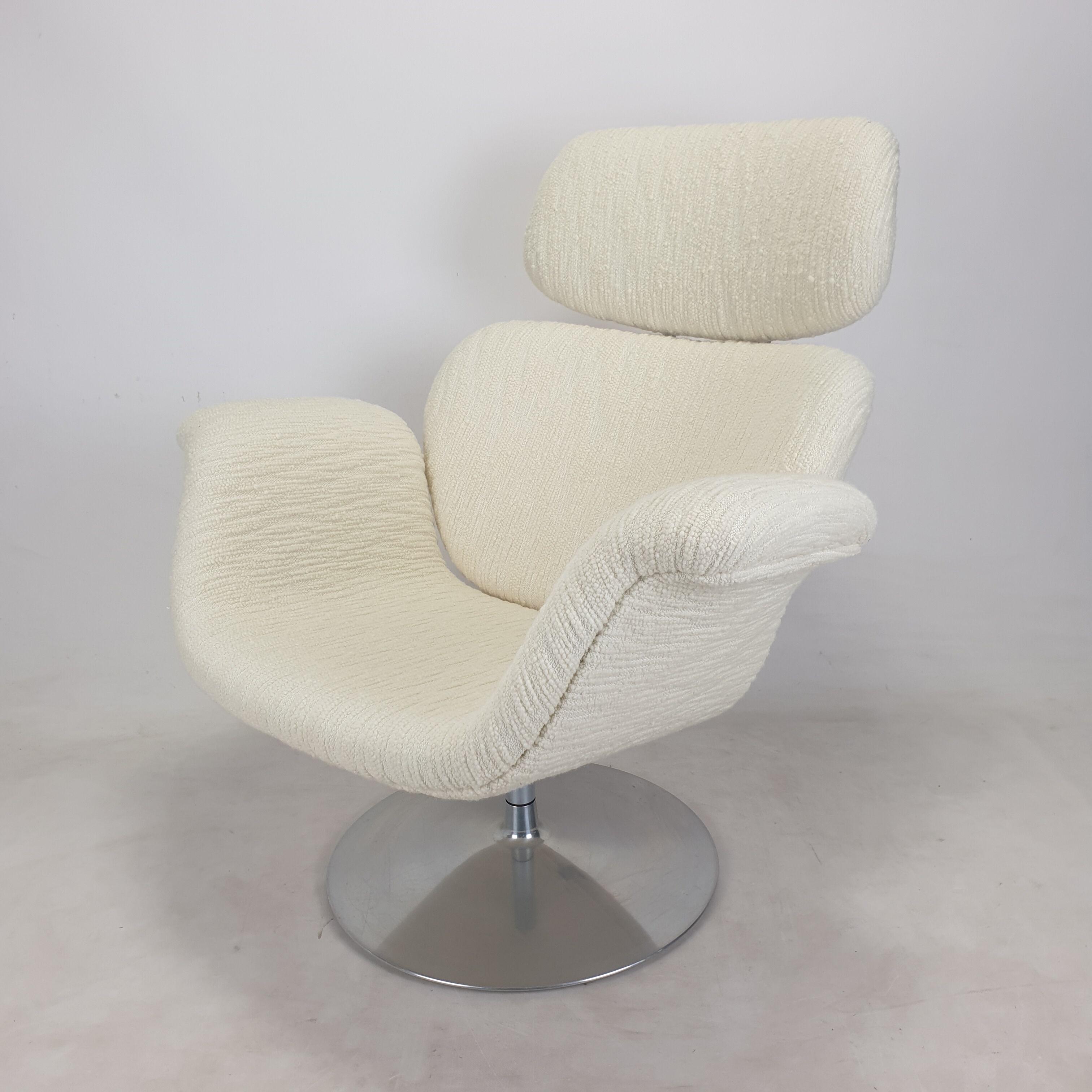 Big Tulip Chair and Ottoman by Pierre Paulin for Artifort, 1980s