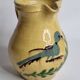 Saint-Jorioz Pitcher (Savoie), Annecy Pottery, Bird Decor, 19 cm