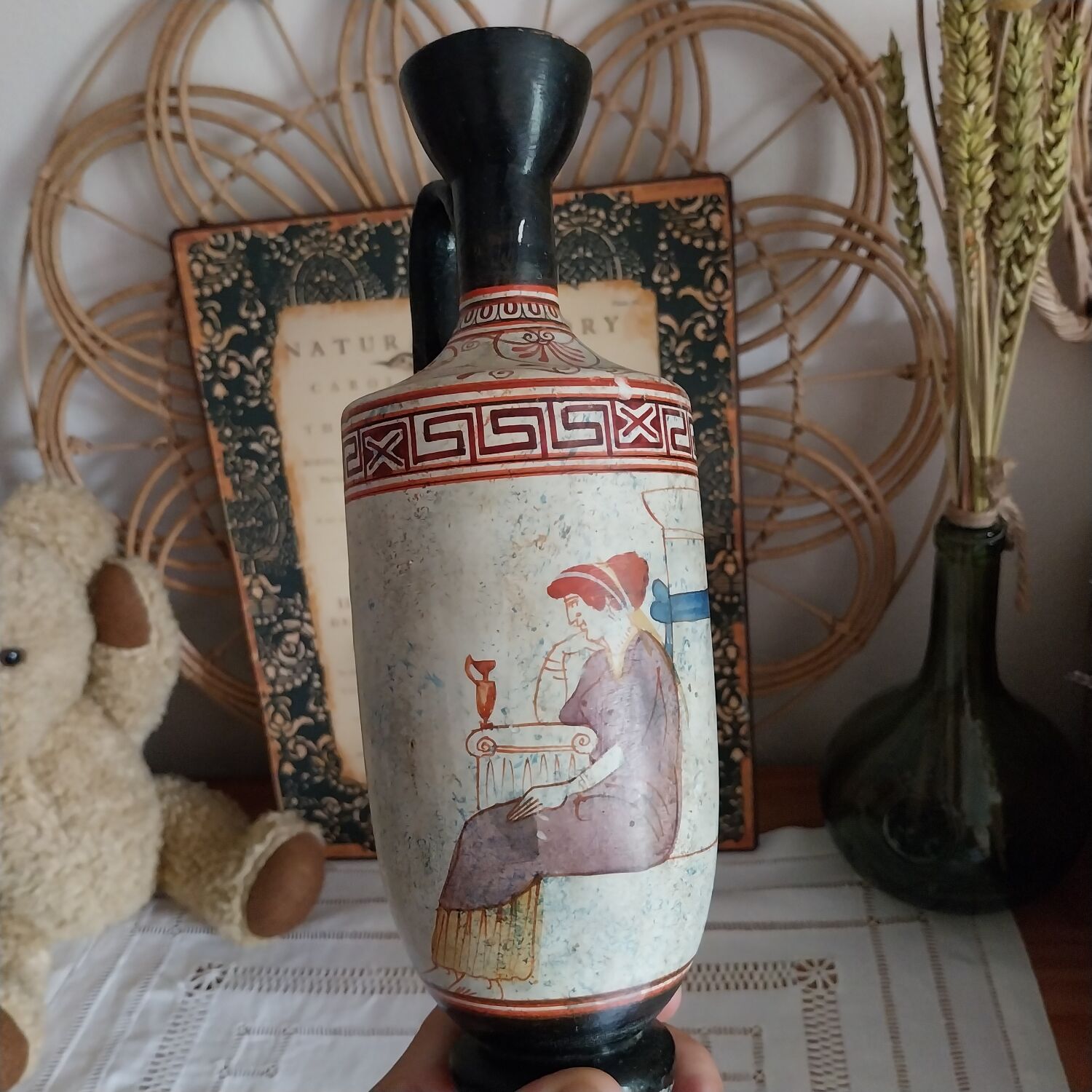 Vintage Greek Amphora