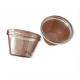 Set of 2 old CONFILUX conical jam pots
