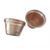 Set of 2 old CONFILUX conical jam pots