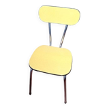 Chaise formica jaune