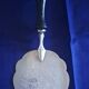 Silver metal cake shovel