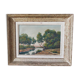 Gaston Aubert Oil on canvas XXth landscape