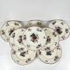 Lot de 8 assiettes plates "Agreste" Sarreguemines, XXe s.