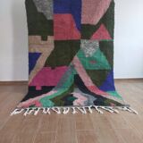 Tapis berbère boujaad motifs coloré 250/150 cm
