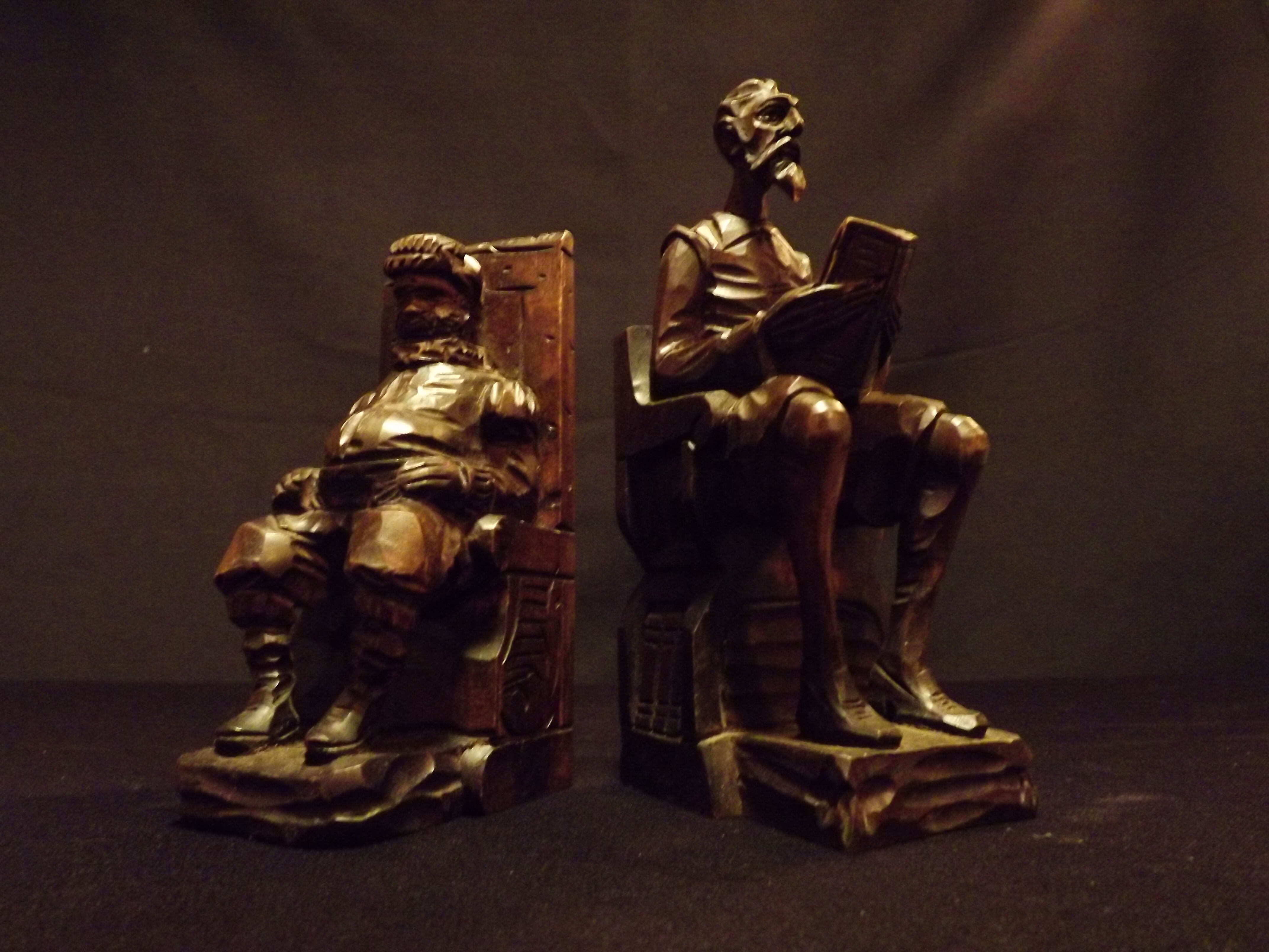 Bookends Don Quixote Sancho Panza