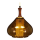 Suspension en verre, design danois, années 1970, production : Danemark