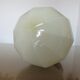 Art deco ceiling light, cream glass 30 40s